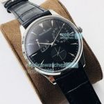 AN Factory Replica Jaeger LeCoultre Master Ultra Thin Black Dial Watch 41MM